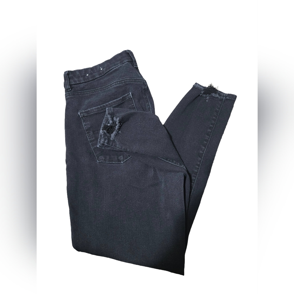 American Eagle Women’s Next Level Stretch Black Jeggings, Size 12 Long
